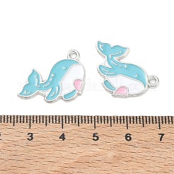 Alloy Enamel Pendants&nbsp;AL-CBA292F-01A-P