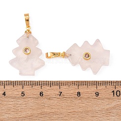Natural Rose Quartz Pendants&nbsp;G-P628-04G-04