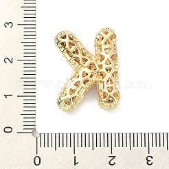 Rack Plating Brass Micro Pave Cubic Zirconia Pendants&nbsp;KK-Q790-01K-G