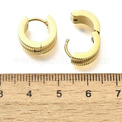 304 Stainless Steel Hoop Earrings for Women&nbsp;EJEW-C096-49G