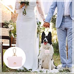 1Pc Imitation Leather Ring Storage Bags for Pet Dog Collar&nbsp;ABAG-CL0001-36B