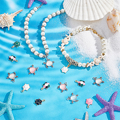 40Pcs 8 Style Alloy Pendants&nbsp;FIND-AR0003-97