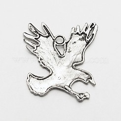 Eagle/Hawk Charm Tibetan Style Zinc Alloy Pendants&nbsp;PALLOY-N0110-06AS