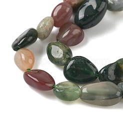 Natural Indian Agate Nuggets Beads Strands&nbsp;G-J335-02