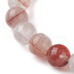 女性用天然鉄クォーツストレッチブレスレット  内径：2-3/8インチ（6cm）&nbsp;BJEW-JB10088-01