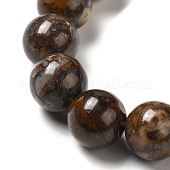 天然のアフリカオパールビーズ連売り  ラウンド  12~12.5mm  穴：1.5mm  約32個/連  15.31''（38.9センチメートル）&nbsp;G-H298-A11-05