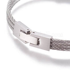 304 Stainless Steel Bangles&nbsp;STAS-I111-02