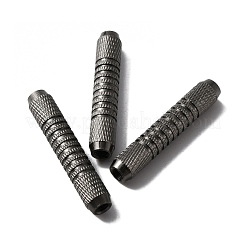 ソフトダーツ用アイアンダーツバレル  ガンメタ色  44x8mm  内径：3.8mm&nbsp;KY-WH0011-42E-B