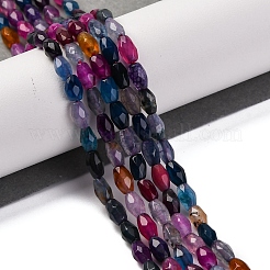 Natural Dragon Veins Agate Beads Strands&nbsp;G-G177-A03-01