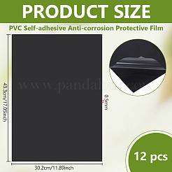 PVC Self-adhesive Anti-corrosion Protective Film for Wooden Fences&nbsp;AJEW-WH0643-002