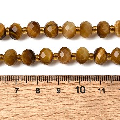 Natural Tiger Eye Beads Strands&nbsp;G-D105-B10