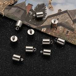 Tarnish Resistant 304 Stainless Steel Cord Ends&nbsp;LS-STAS-E020-7