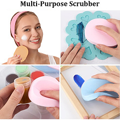 4Pcs 2 Colors PVA Sponge Makeup Powder Puff&nbsp;MRMJ-GF0001-64A