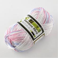 ソフトベビー用毛糸  竹繊維と絹で  カラフル  1mm  約140m /ロール  50 G /ロール  6のロール/箱&nbsp;YCOR-R024-ZM048A