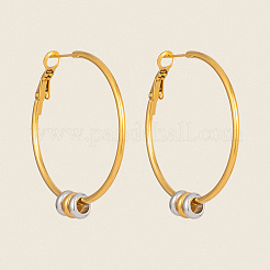 304 Stainless Steel Big Hoop Earrings for Women&nbsp;MA0702-1