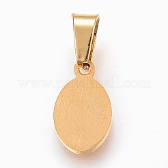 304 Stainless Steel Religion Pendants&nbsp;STAS-F165-45G
