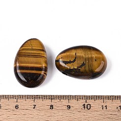 天然石タイガーアイペンダント  ティアドロップチャーム  29.5~30.5x19.5~20.5x8~11mm  穴：2~3mm&nbsp;G-N349-08J