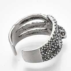 Alloy Cuff Finger Rings&nbsp;RJEW-T008-08