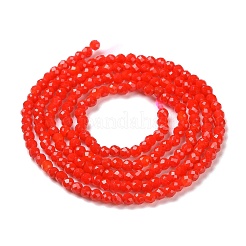 Glass Imitation Jade Beads Strands&nbsp;GLAA-H021-02-06