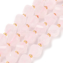Natural Rose Quartz Beads Strands&nbsp;G-U023-A18-01