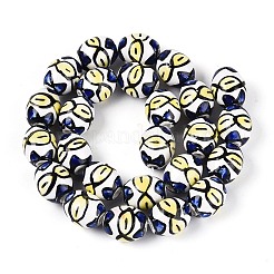 Handmade Porcelain Ceramic Beads Strands&nbsp;PORC-T135-07C