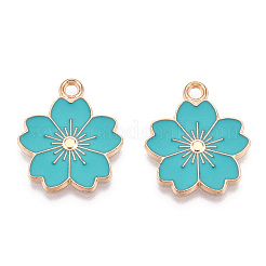 Alloy Enamel Pendants&nbsp;ENAM-S121-115G