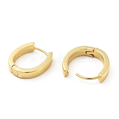 Brass Hinged Hoop Earrings for Women&nbsp;EJEW-G297-32G