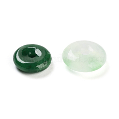 Natural Myanmar Jade/Burmese Jade Charms&nbsp;G-O042-01A
