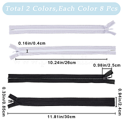 16Pcs 2 Colors Garment Accessories&nbsp;FIND-GF0006-16A