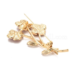 Alloy Brooches&nbsp;JEWB-B001-07KCG