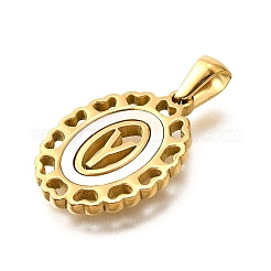 Golden 304 Stainless Steel Pendants&nbsp;STAS-K300-02G-Y