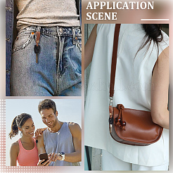 3Pcs Cowhide Leather Keychains&nbsp;KEYC-CL0001-33A