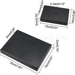 SUPERFINDING Plastic Painting Stand Base&nbsp;DIY-FH0002-42