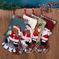 4Pcs Cloth Christmas Stockings Sets&nbsp;JX066A