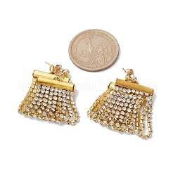 Rhinestone Chains Tassel Earrings&nbsp;EJEW-JE05472