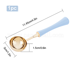 Brass Wax Sticks Melting Spoon&nbsp;AJEW-WH0168-95B