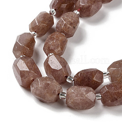 Natural Strawberry Quartz Beads Strands&nbsp;G-C105-A04-01