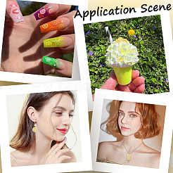 100G Handmade Polymer Clay Nail Art Decoration&nbsp;CLAY-SC0001-82A