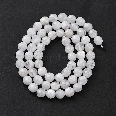 Natural Rainbow Moonstone Beads Strands&nbsp;G-J403-04B-6mm-1
