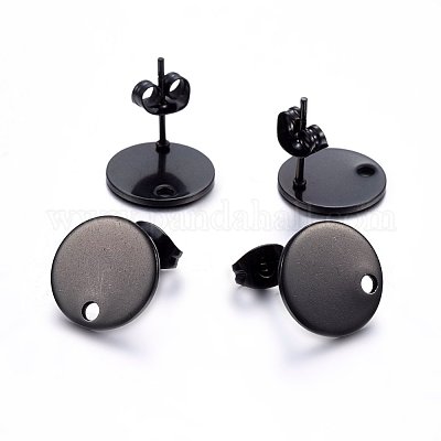304 Stainless Steel Stud Earring Findings&nbsp;X-STAS-K184-01-03B-1