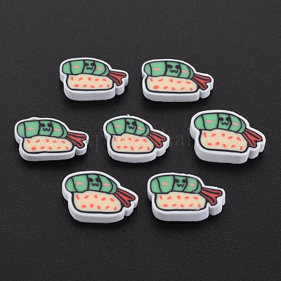 Handmade Polymer Clay Cabochons&nbsp;CLAY-N006-146-1