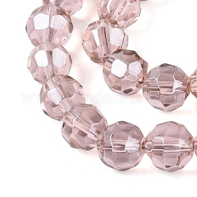 Electroplate Glass Beads Strands&nbsp;EGLA-Q129-01A-1