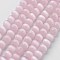 Cat Eye Beads, Round, Misty Rose, 6mm, Hole: 1mm, about 66~68pcs/strand, 14.5~15.3 inch