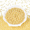 8/0 Glass Seed Beads, Ceylon, Round, Round Hole, Honeydew, 8/0, 3mm, Hole: 1mm, about 1111pcs/50g, 50g/bag, 18bags/2pounds
