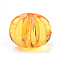 Transparent Acrylic Beads, Lantern, Orange, 13x11mm, Hole: 1.5mm, about 455pcs/500g