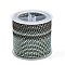 11M Polyester Braided Cord with Cotton Core & Metallic Thread, Aqua, 2.5mm, about 10.0465 Yards(11m)/Roll