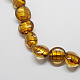 Handmade Silver Foil Glass Beads&nbsp;FOIL-R055-M-3