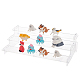 3-Tier Acrylic Model Toy Assembled Organizer Holders&nbsp;ODIS-WH0026-08B-1