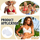Polyester Bra Pads Inserts&nbsp;DIY-WH0816-072A-02-5