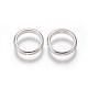 Sterling Silver Bead Frames&nbsp;X-STER-E062-06S-2